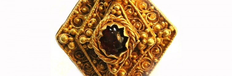 Cabachon Ring © Trustees of the British Museum Cabachon Ring found in Leeds. Part of a hoard found in West Yorkshire © Trustees of the British Museum