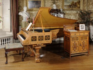Piano at Lotherton Hall © Leeds Museums and Galleries