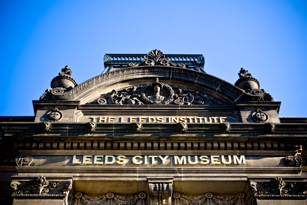 Entry facade at Leeds City Museum the event locations