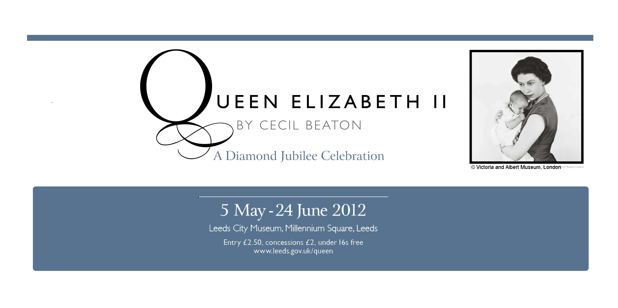 Queen Elizabeth II by Cecil Beaton at Leeds City Museum